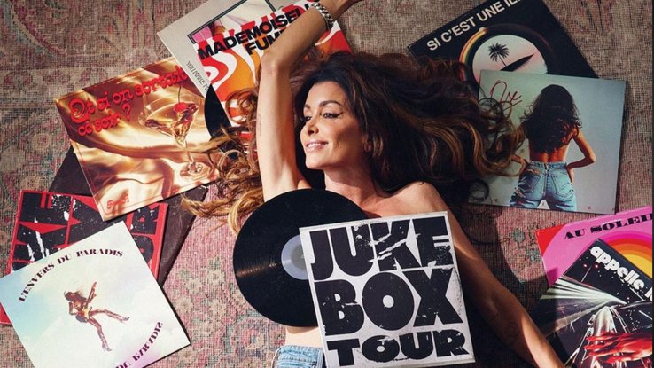 Jenifer / Affiche du « Juke Box Tour »