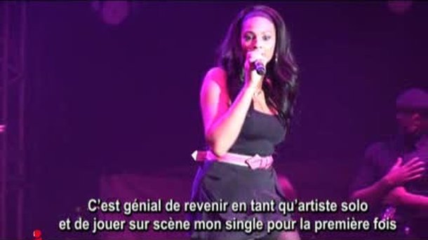 NMA 2009 : Alesha Dixon fête son retour en France !
