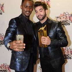 Black M et Kendji Girac - NRJ Music Awards 2015