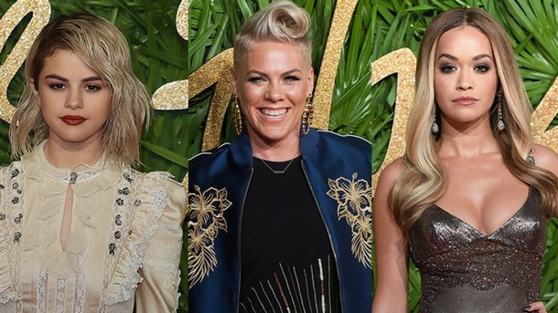 Selena Gomez, Pink, Rita Ora...: elles étaient toutes aux Fashion Awards!