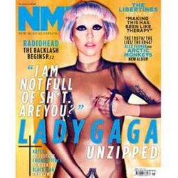 Lady Gaga couverture nme