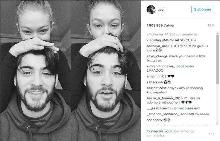 Zayn Malik - Instagram 2017