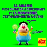 Blagues et citations de Coluche : la bigamie
