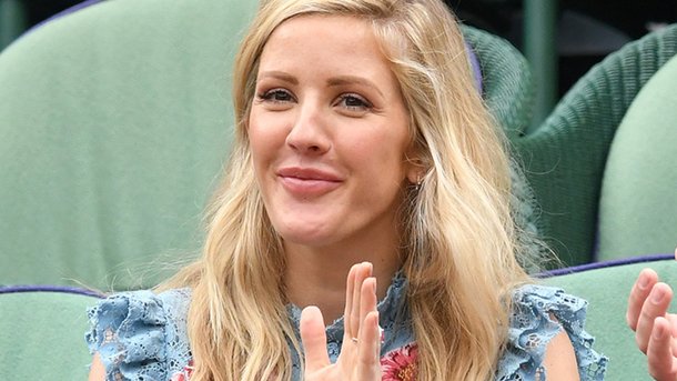 Ellie Goulding: radieuse à Wimbledon