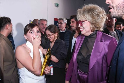 Marine et Amanda Lear- Les Backstages - NRJ Music Awards 2025