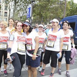 La team Fitnext/Chérie FM lors de la Parisienne