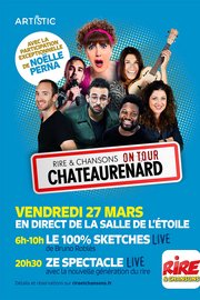 Evenement annulé - Vendredi 27 mars - Rire & Chansons à Chateaurenard