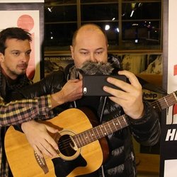 CAUET et l'équipe à Tignes