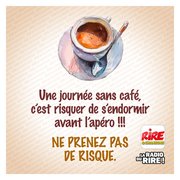 La pause café est indispensable - Les images drôles de Rire & Chansons