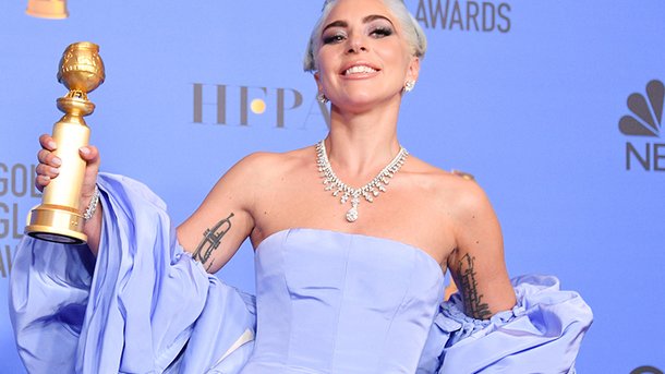 Lady Gaga récompensée aux Golden Globes pour « Shallow »