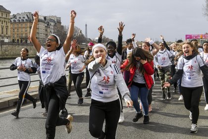 La Lycéenne Maif Run, Unss, Paris, 13 Mars 2019
