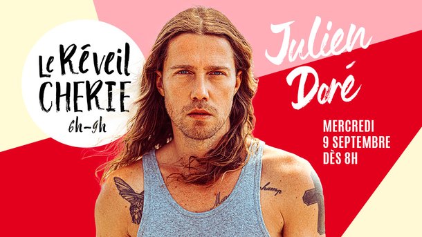 Julien Doré est l'invité du Réveil Chérie sur Chérie FM