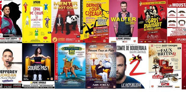 Quels spectacles d'humour aller voir ce soir à Paris ? En voici 16. A vous de choisir !