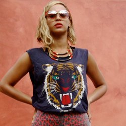 Beyoncé en vacances