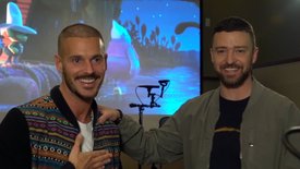 M. Pokora et Justin Timberlake : la vidéo de leur rencontre à Los Angeles pour «Les Trolls 2»