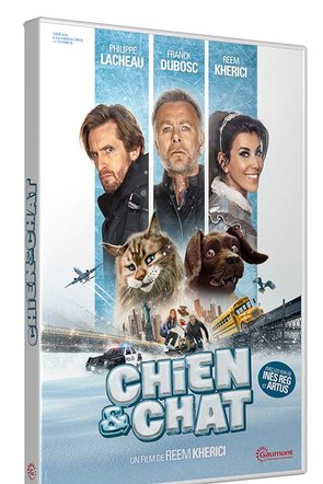 Jeu concours - Chien & Chat - Avec Franck Dubosc , Philippe Lacheau , Reem Kherici et les voix d'Inès Reg et Artus - Le DVD à gagner