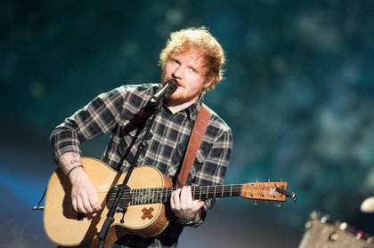 Ed Sheeran sur scène - NRJ Music Awards 2015