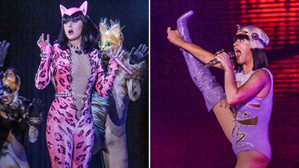 Katy Perry : elle met le feu sur scène au Brésil!