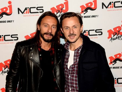NRJ DJ Awards 2015 - Bob Sinclar et Martin Solveig