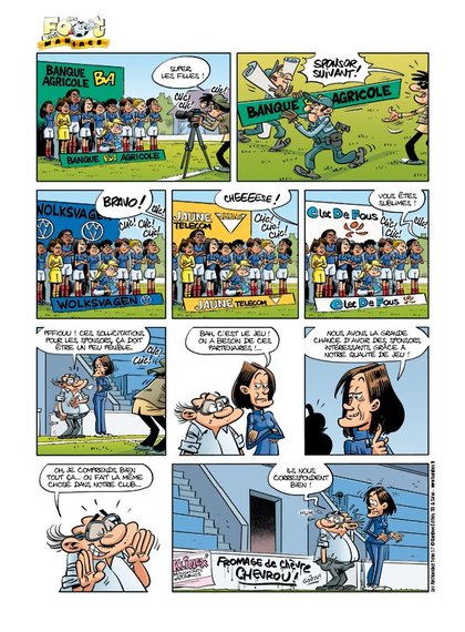 Les Footmaniacs tome 17 - Bamboo Edition - p43