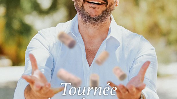 Jeu Concours -  “Tournée générale - Ma route des vins” de François-Xavier Demaison - Le livre à gagner