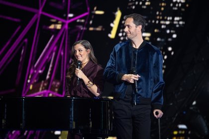 Camille Lellouche et Grand Corps Malade - Cérémonie des NRJ Music Awards Paris Edition