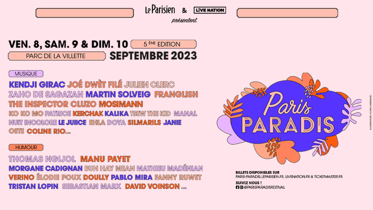 Paris Paradis: l'évènement familial de la rentrée !
