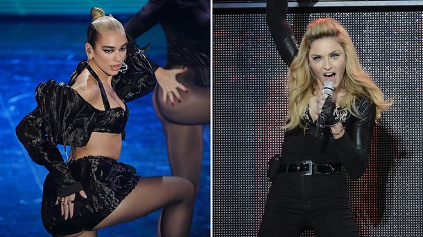 Dua Lipa lance une invitation à Madonna pour une collaboration