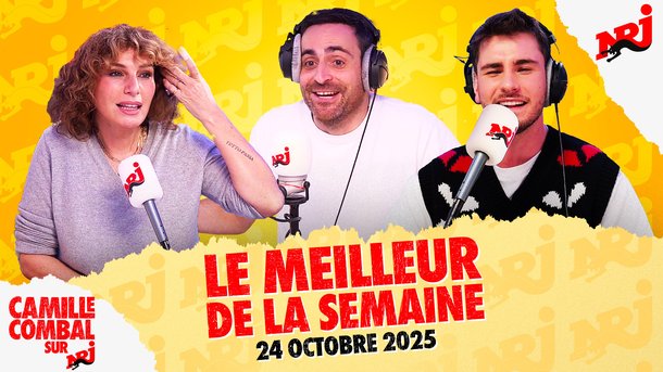 Anne Depetrini et Julien Lieb sont dans le meilleur de la semaine de Camille Combal sur NRJ
