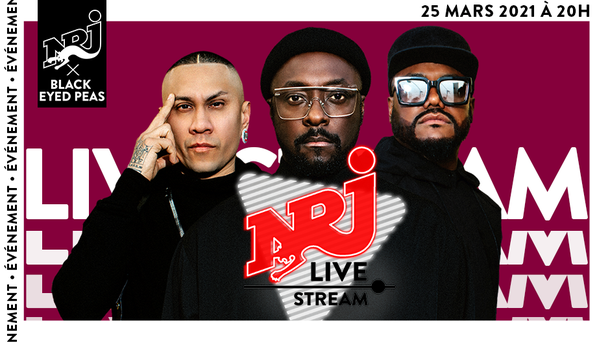 Les Black Eyed Peas viennent faire un show unique sur NRJ !