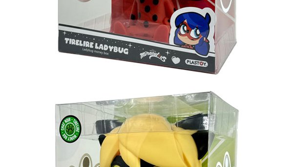 Jeu concours - Plastoy - Le pack de 2 tirelires Miraculous à gagner