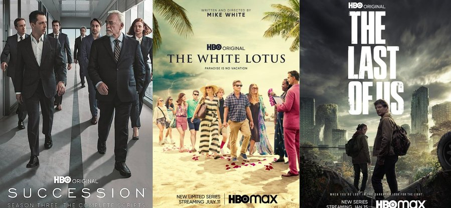 Succession, The White Lotus, The Last of Us
