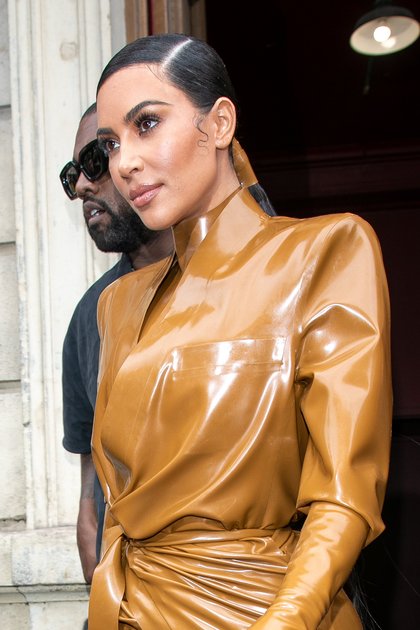 Kim Kardashian à la Fashion Week de Paris
