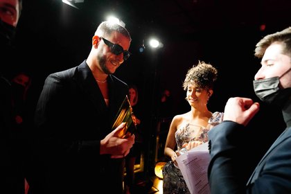 DJ Snake et Léna Situations - Backstage des NRJ Music Awards 2021
