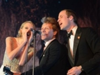 Taylor Swift chante avec le prince William