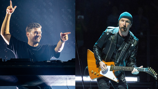 U2 à Tomorrowland : The Edge rejoint Martin Garrix sur scène et dévoile "Fireflies"