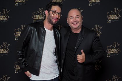 Manu Levy et Cauet - NRJ Music Awards 20th Edition