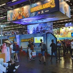 Le gros stand Borderlands 3 (et sa démo enthousiasmante)