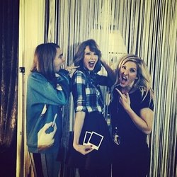 Taylor Swift avec Cara Delevingne et Ellie Goulding