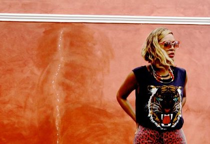 Beyoncé en vacances