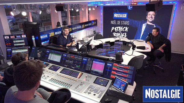 Patrick Bruel Choisit la musique de Nostalgie