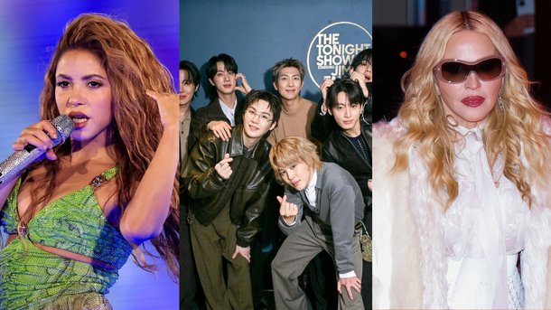Shakira, BTS, Madonna… Découvrez les têtes d'affiche du halftime show du Mondial 2026