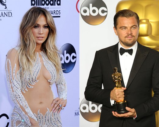 Jennifer Lopez et Leonardo DiCaprio