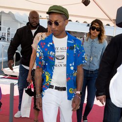 Pharrell Williams à Cannes - mai 2015