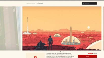 Surviving Mars est gratuit sur l'Epic Games Store jusqu'au 17 octobre 2019.