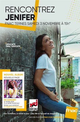 Jenifer en dédicace