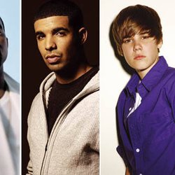 Justin Bieber s'offre Drake et Kanye West 