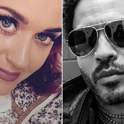 Lenny Kravitz et Katy Perry