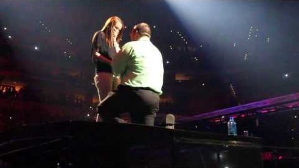 Justin Timberlake : une demande en mariage en plein show !