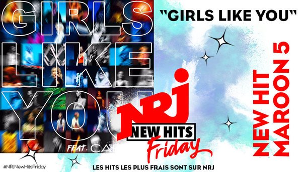 Maroon 5: « Girls Like You » avec Cardi B à découvrir dans le New Hit Friday!